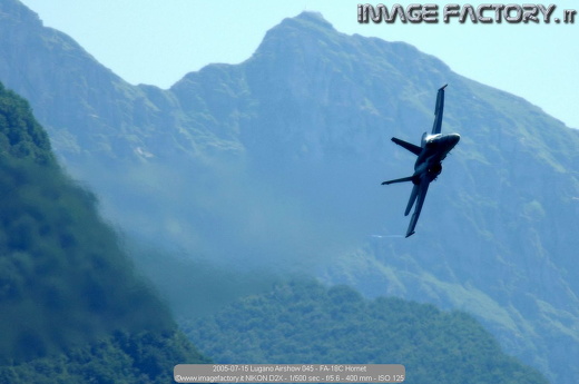 2005-07-15 Lugano Airshow 045 - FA-18C Hornet